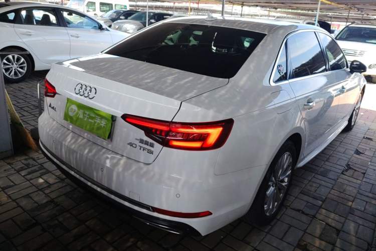 Used Audi A4L 2019 40 TFSI Ambition Version China V Rear Right 45 Deg