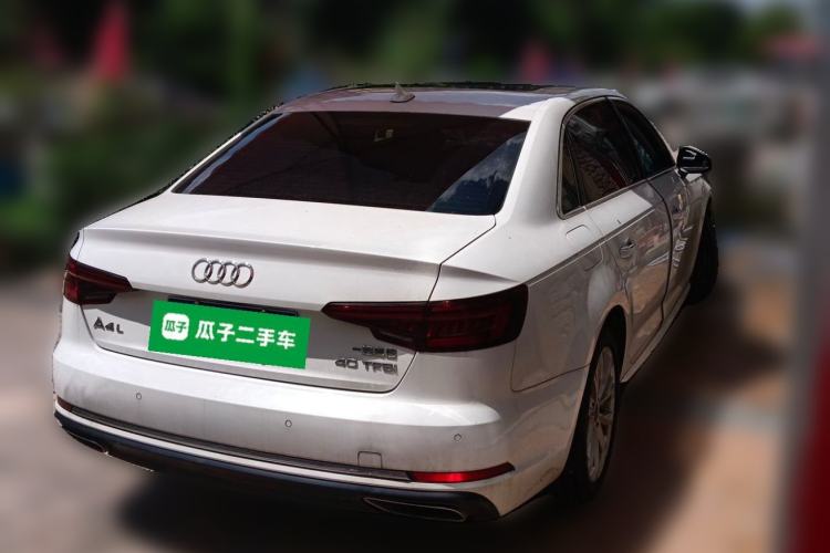 Used Audi A4L 2019 40 TFSI Ambition China VI Rear Right 45 Deg