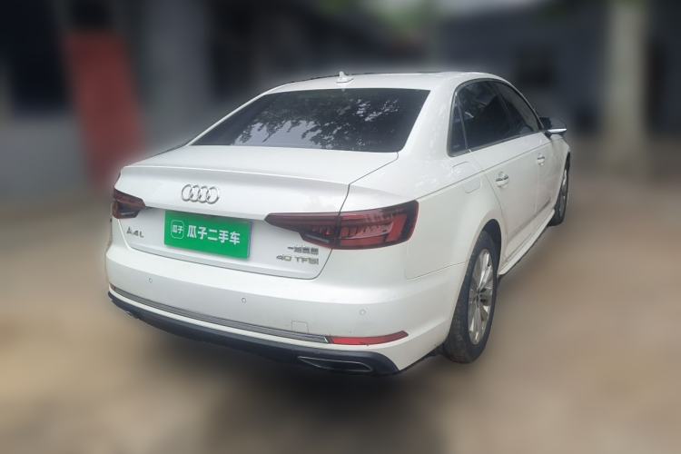 Used Audi A4L 2019 40 TFSI Ambition China VI Rear Right 45 Deg