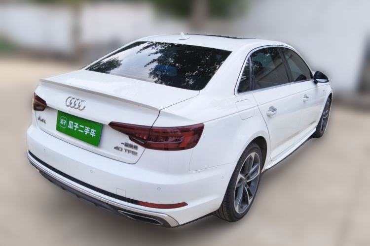 Used Audi A4L 2019 40 TFSI Sporty Version China V Rear Right 45 Deg