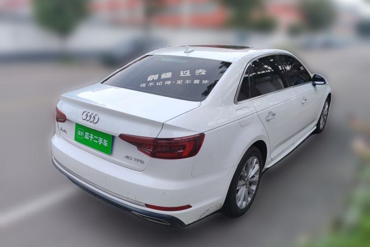 Used Audi A4L 2019 40 TFSI Ambition China VI Rear Right 45 Deg