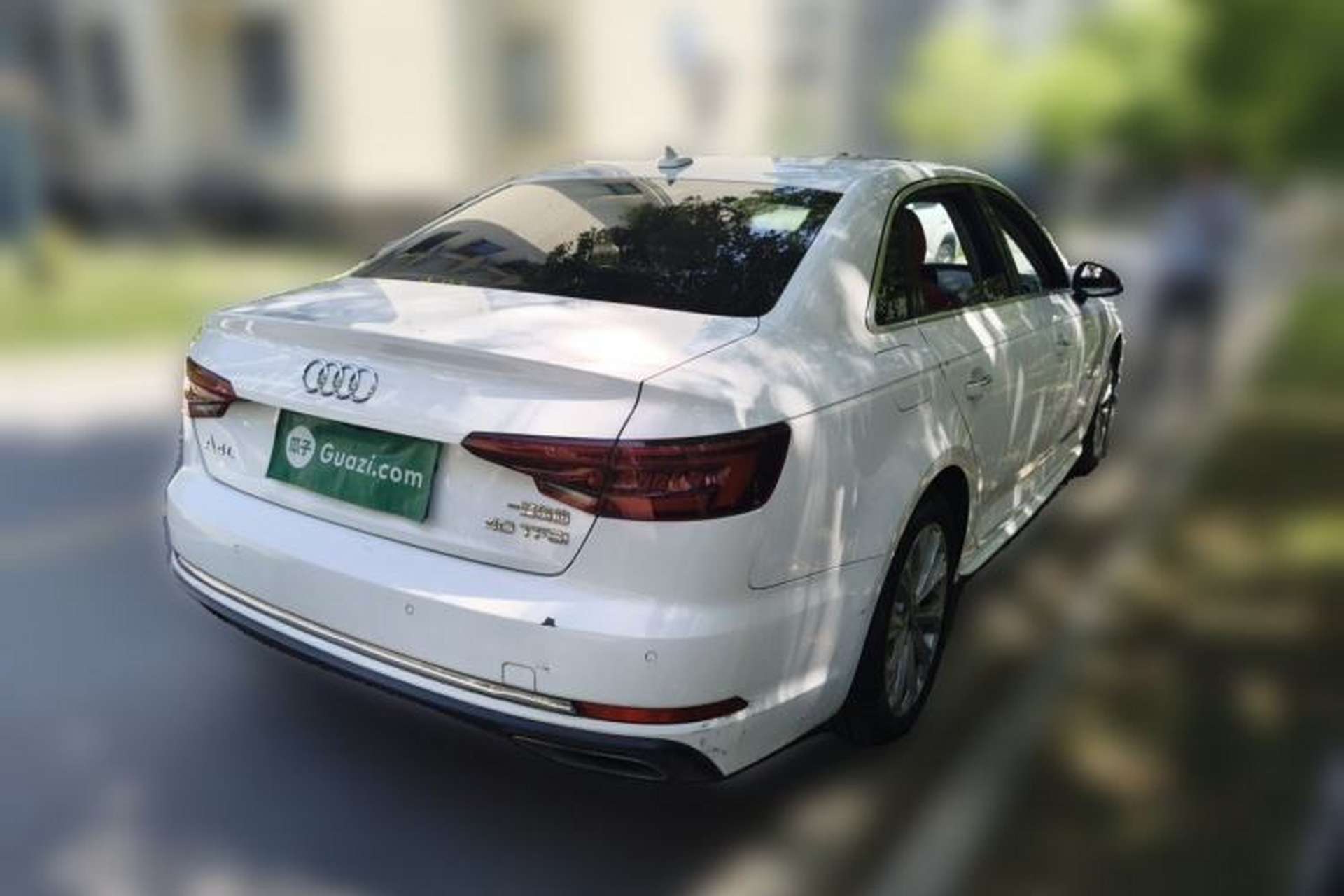 Used Audi A4L 2019 40 TFSI Ambition China VI Rear Right 45 Deg