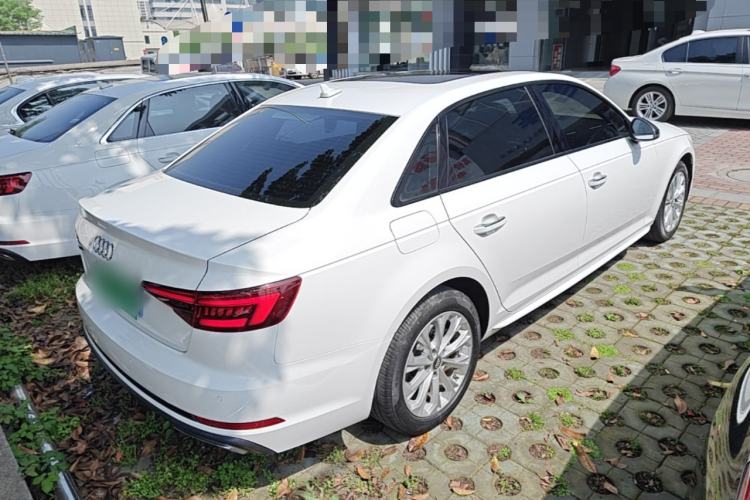 Used Audi A4L 2019 40 TFSI Ambition China VI Rear Right 45 Deg