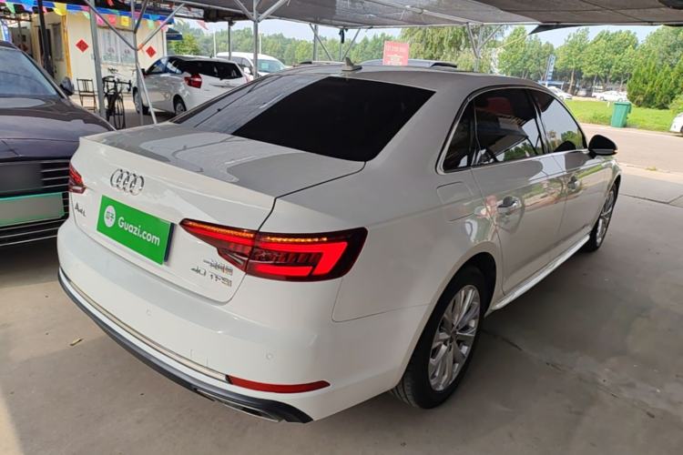 Used Audi A4L 2019 40 TFSI Ambition China VI Rear Right 45 Deg