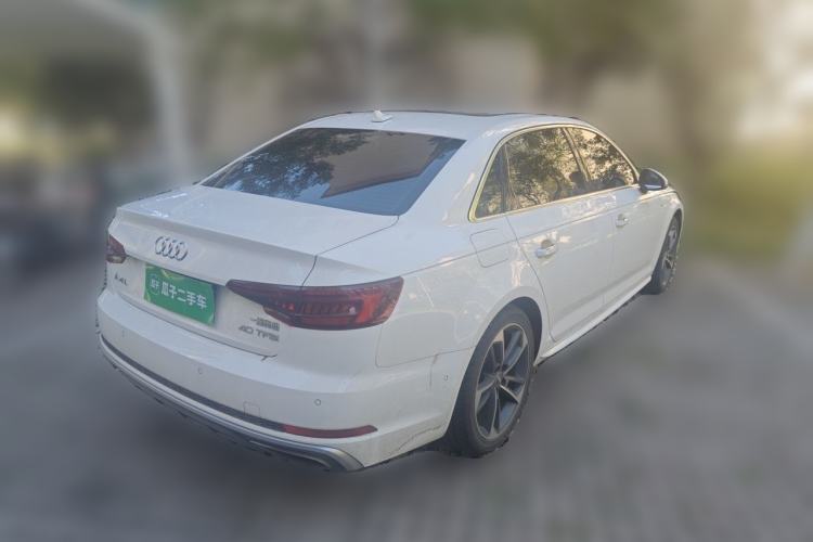Used Audi A4L 2019 40 TFSI Fashion Version China V Rear Right 45 Deg