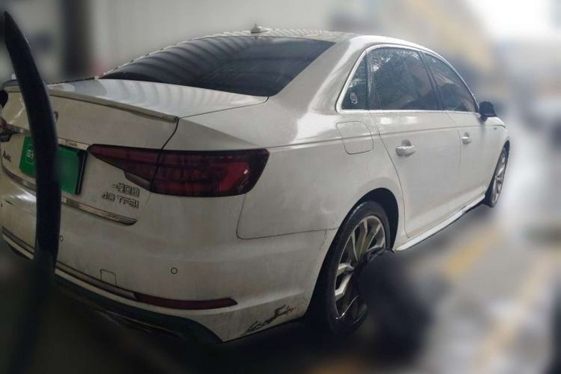 Used Audi A4L 2019 40 TFSI Ambition China VI Rear Right 45 Deg