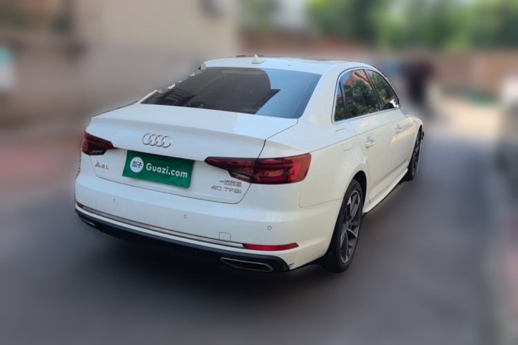 Used Audi A4L 2019 40 TFSI Ambition China VI Rear Right 45 Deg