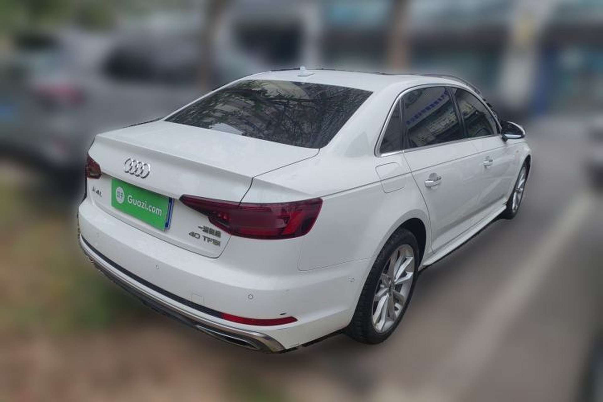 Used Audi A4L 2019 40 TFSI Fashion Edition China VI Emission Standard Rear Right 45 Deg