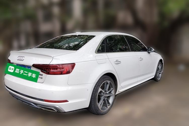 Used Audi A4L 2019 40 TFSI Sporty Version China VI Rear Right 45 Deg
