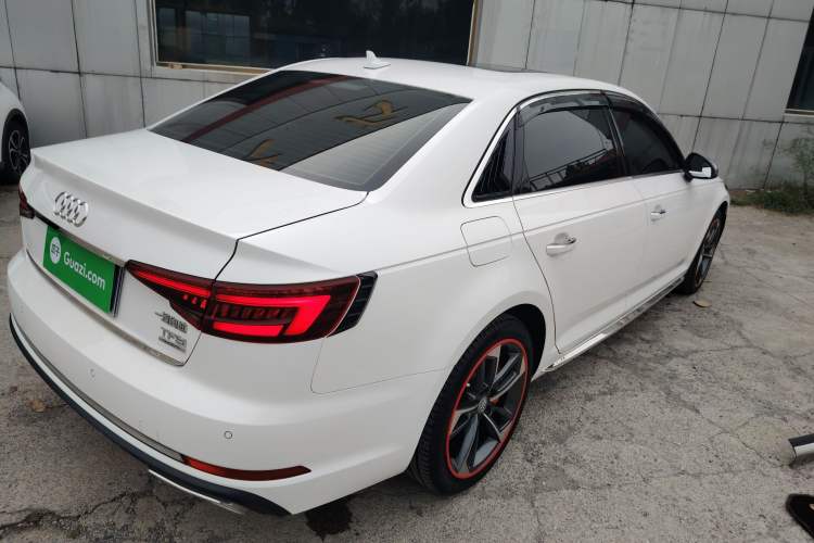 Used Audi A4L 2019 40 TFSI Ambition China VI Rear Right 45 Deg