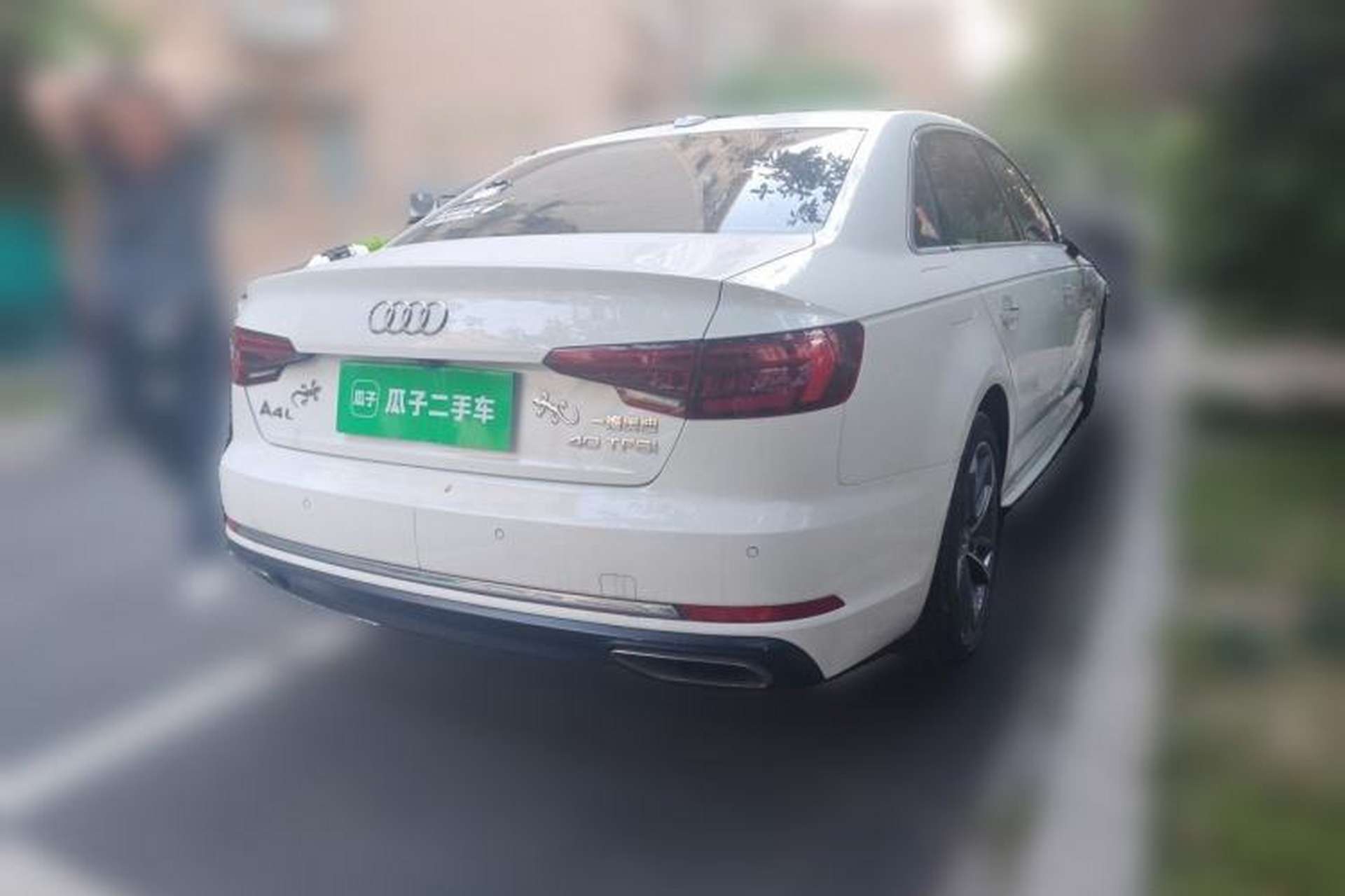 Used Audi A4L 2019 40 TFSI Ambition Version China V Rear Right 45 Deg