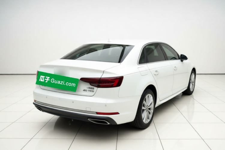 Used Audi A4L 2019 40 TFSI Ambition China VI Rear Right 45 Deg