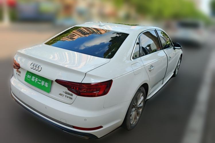 Used Audi A4L 2019 40 TFSI Ambition China VI Rear Right 45 Deg