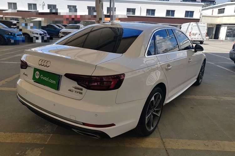 Used Audi A4L 2019 40 TFSI Ambition China VI Rear Right 45 Deg