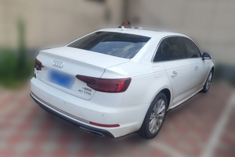 Used Audi A4L 2019 40 TFSI Ambition Version China V Rear Right 45 Deg