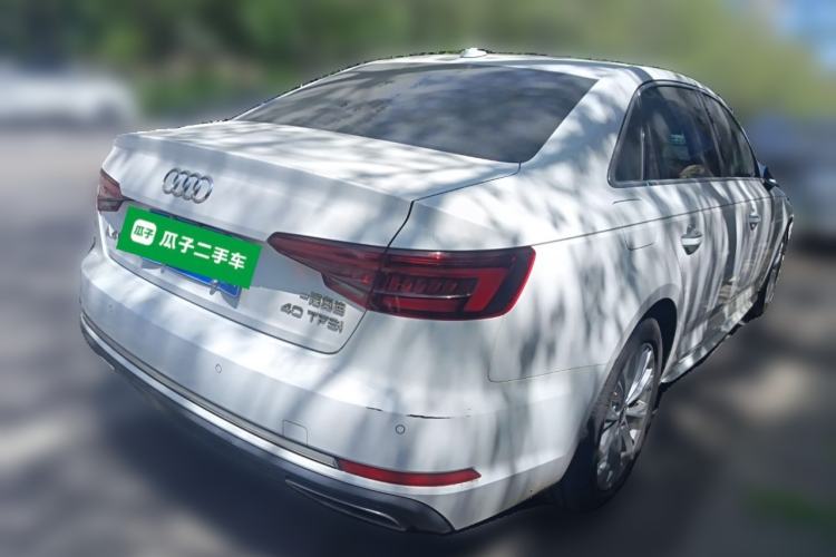 Used Audi A4L 2019 40 TFSI Ambition China VI Rear Right 45 Deg