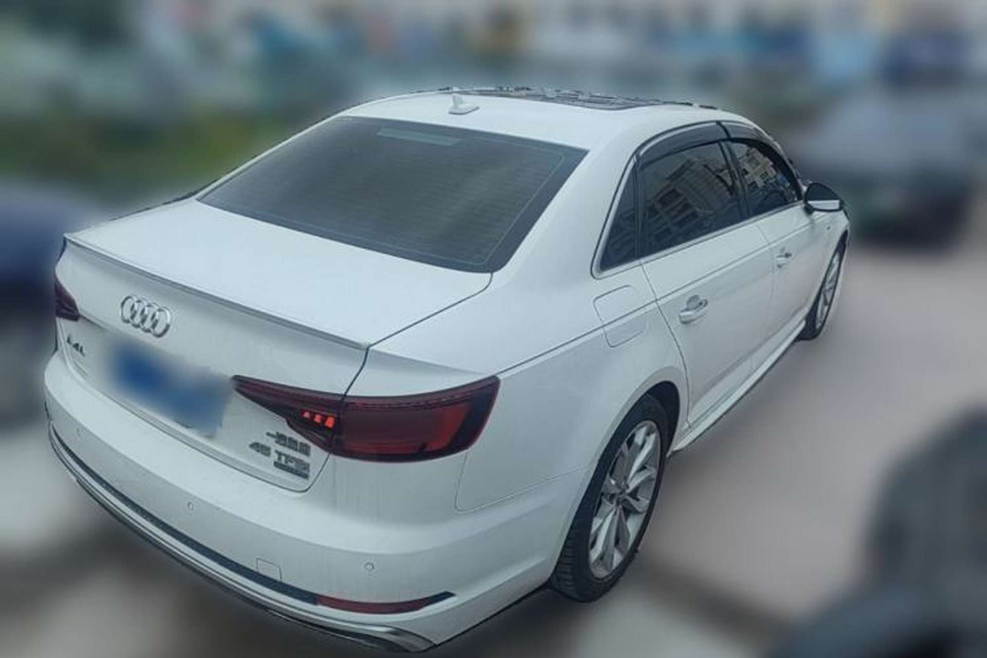 Used Audi A4L 2019 45 TFSI quattro Individual Sport Edition China VI Rear Right 45 Deg