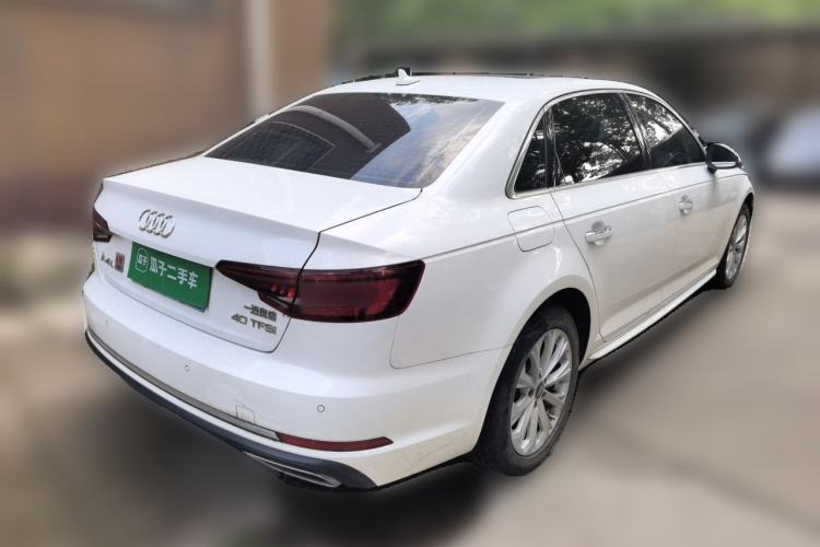 Used Audi A4L 2019 40 TFSI Ambition China VI Rear Right 45 Deg