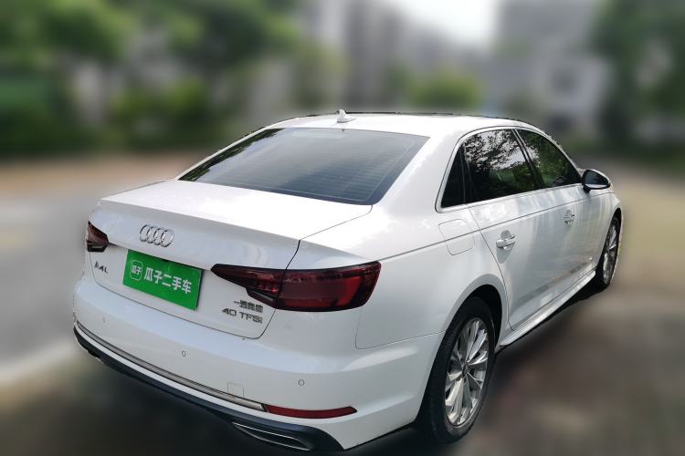 Used Audi A4L 2019 40 TFSI Ambition China VI Rear Right 45 Deg