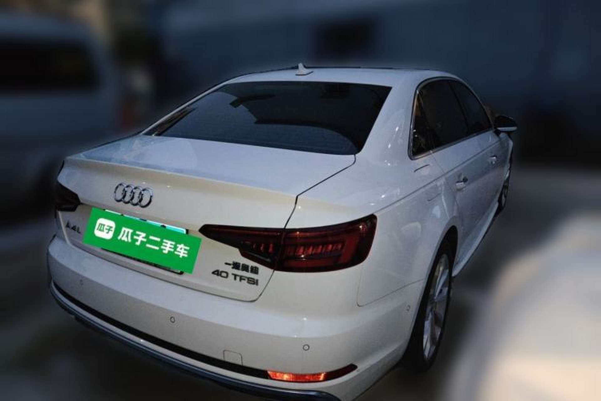 Used Audi A4L 2019 40 TFSI Fashion Version China V Rear Right 45 Deg