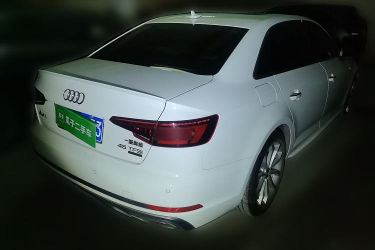 Used Audi A4L 2019 45 TFSI quattro Individual Sport Edition China VI Rear Right 45 Deg