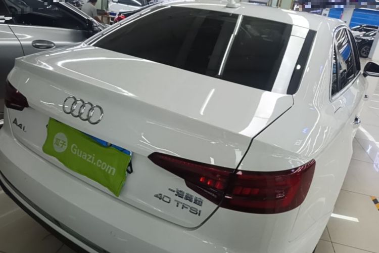 Used Audi A4L 2019 40 TFSI Ambition China VI Rear Right 45 Deg