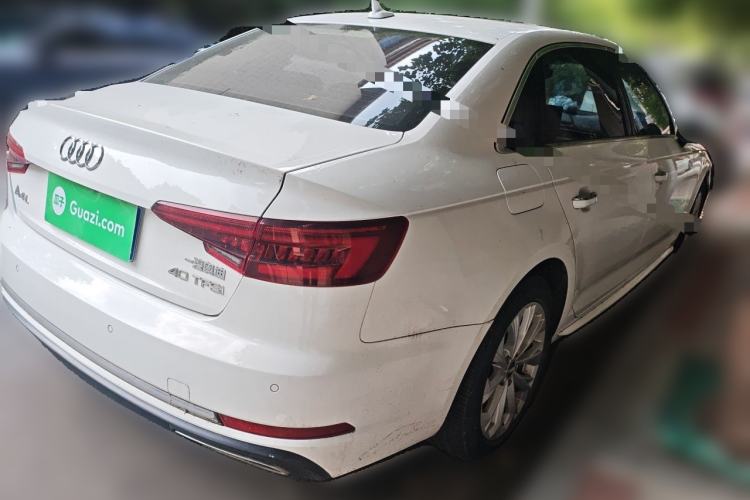 Used Audi A4L 2019 40 TFSI Ambition China VI Rear Right 45 Deg