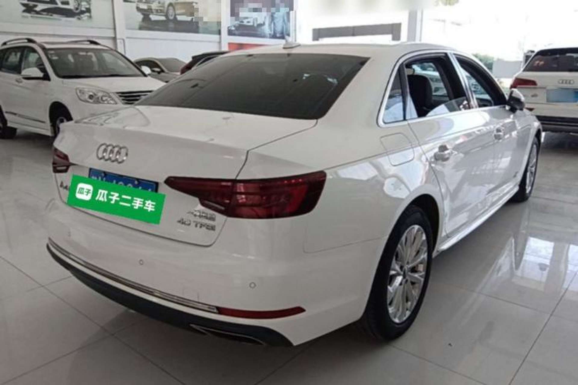 Used Audi A4L 2019 40 TFSI Ambition China VI Rear Right 45 Deg