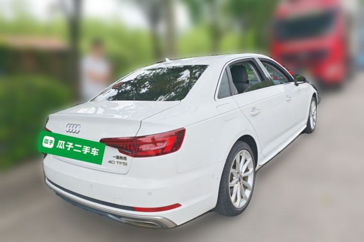 Used Audi A4L 2019 40 TFSI Fashion Edition China VI Emission Standard Rear Right 45 Deg
