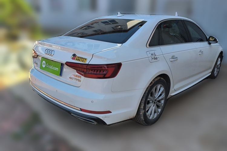 Used Audi A4L 2019 40 TFSI Ambition China VI Rear Right 45 Deg