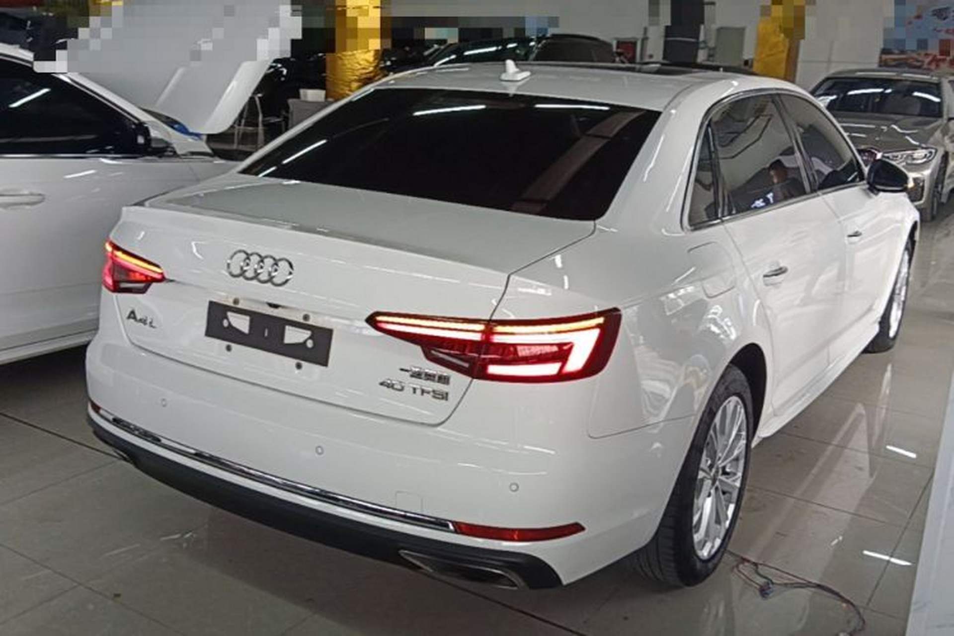 Used Audi A4L 2019 40 TFSI Ambition Version China V Rear Right 45 Deg