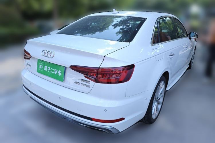 Used Audi A4L 2019 40 TFSI Fashion Version China V Rear Right 45 Deg