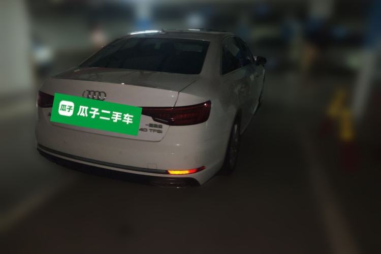 Used Audi A4L 2019 40 TFSI Ambition China VI Rear Right 45 Deg