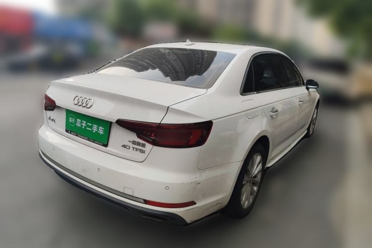Used Audi A4L 2019 40 TFSI Ambition China VI Rear Right 45 Deg