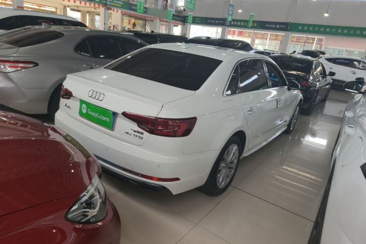 Used Audi A4L 2019 40 TFSI Ambition China VI Rear Right 45 Deg