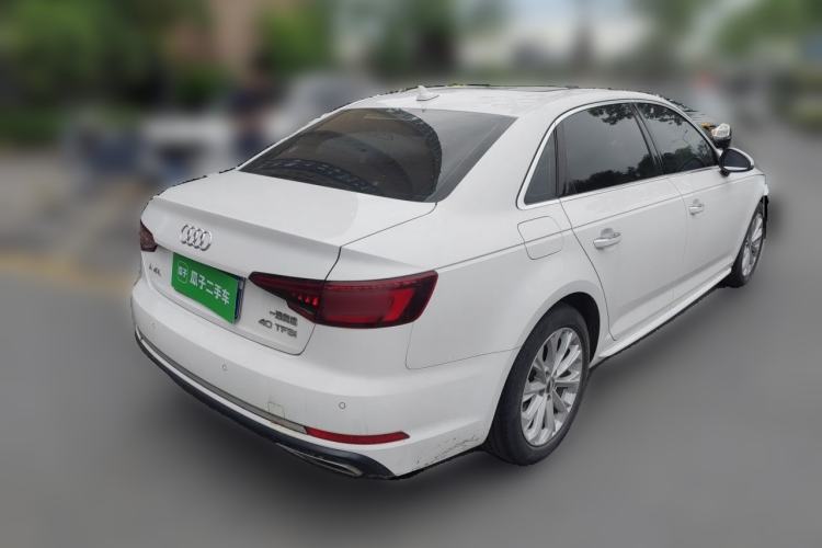 Used Audi A4L 2019 40 TFSI Ambition China VI Rear Right 45 Deg