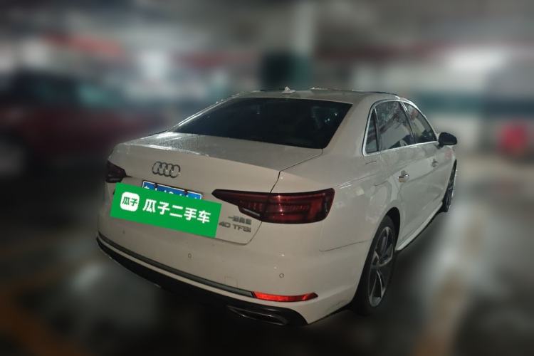 Used Audi A4L 2019 40 TFSI Ambition China VI Rear Right 45 Deg