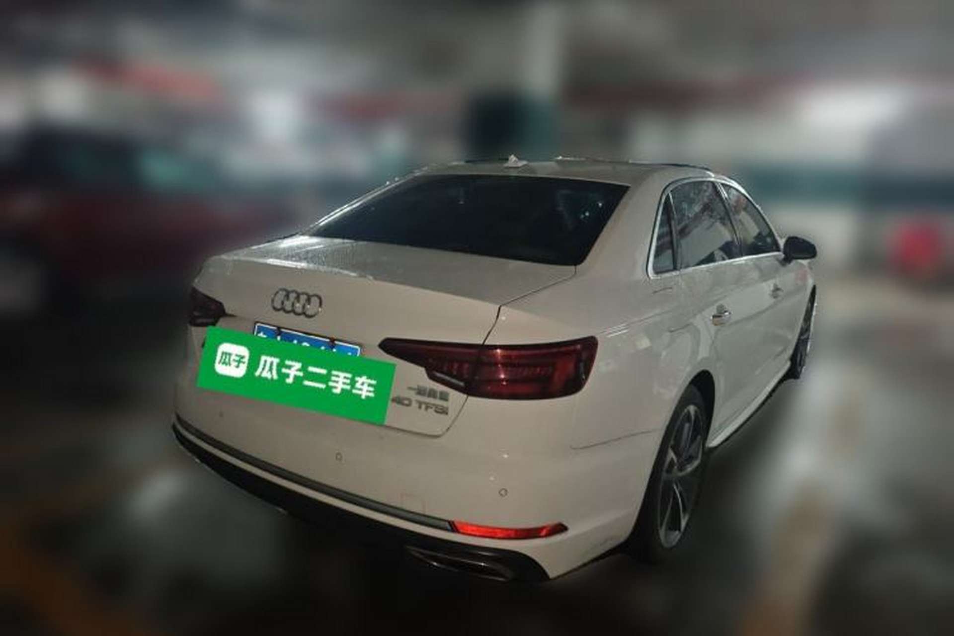 Used Audi A4L 2019 40 TFSI Ambition China VI Rear Right 45 Deg