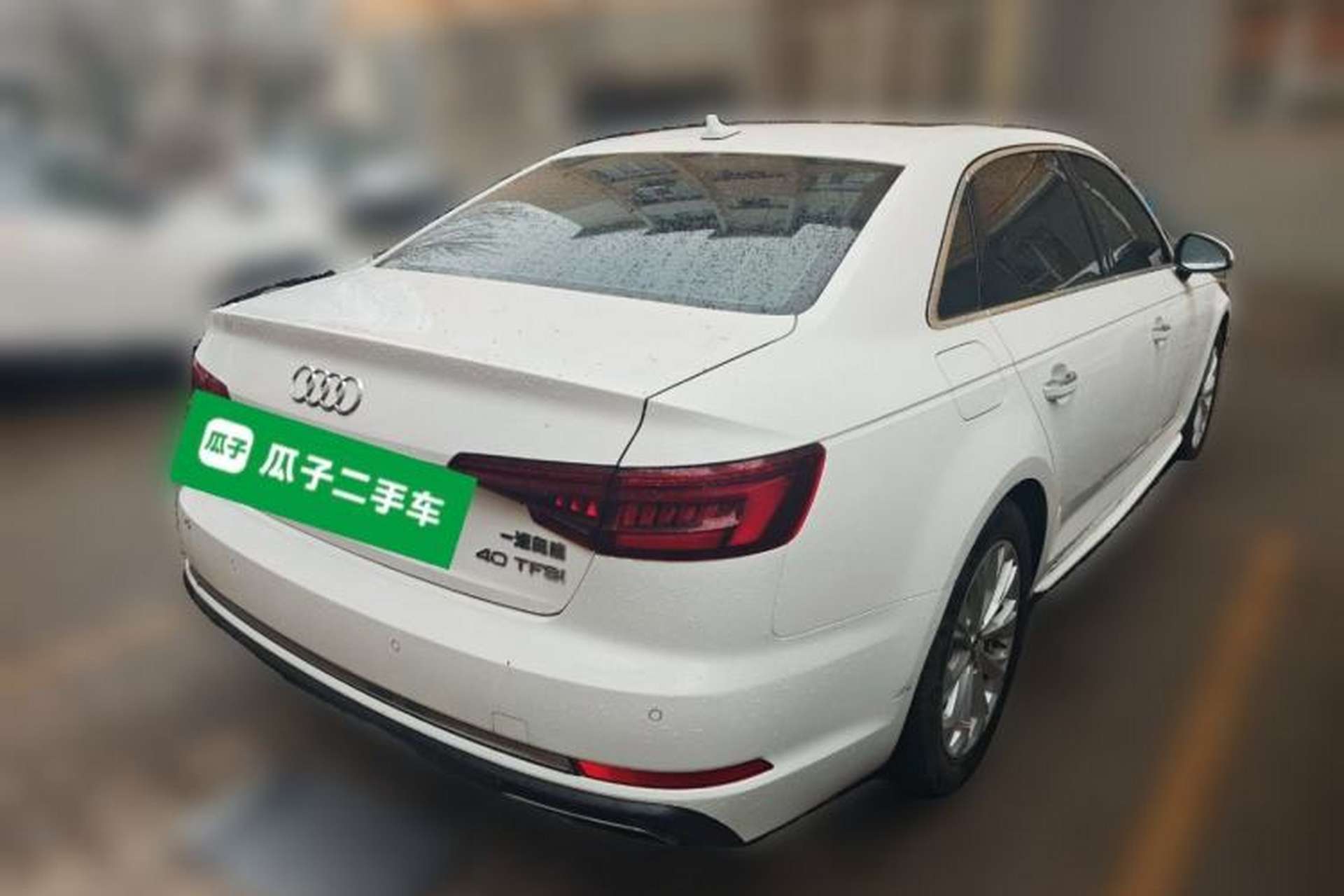 Used Audi A4L 2019 40 TFSI Fashion Edition China VI Emission Standard Rear Right 45 Deg