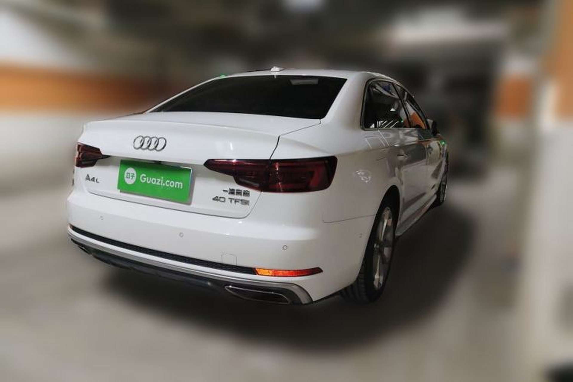 Used Audi A4L 2019 40 TFSI Fashion Edition China VI Emission Standard Rear Right 45 Deg