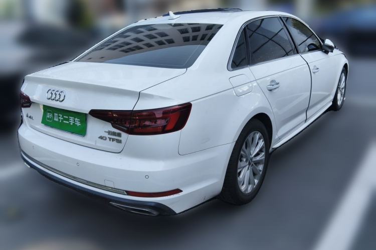 Used Audi A4L 2019 40 TFSI Ambition China VI Rear Right 45 Deg