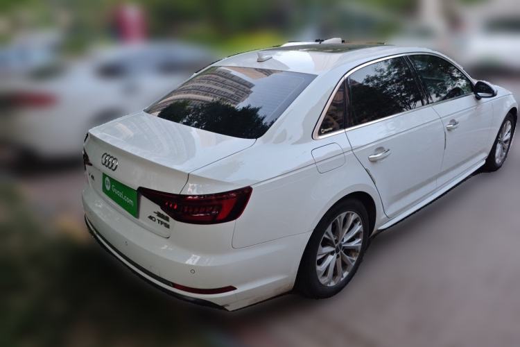 Used Audi A4L 2019 40 TFSI Ambition China VI Rear Right 45 Deg