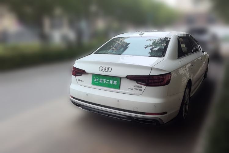 Used Audi A4L 2019 40 TFSI Fashion Version China V Rear Right 45 Deg