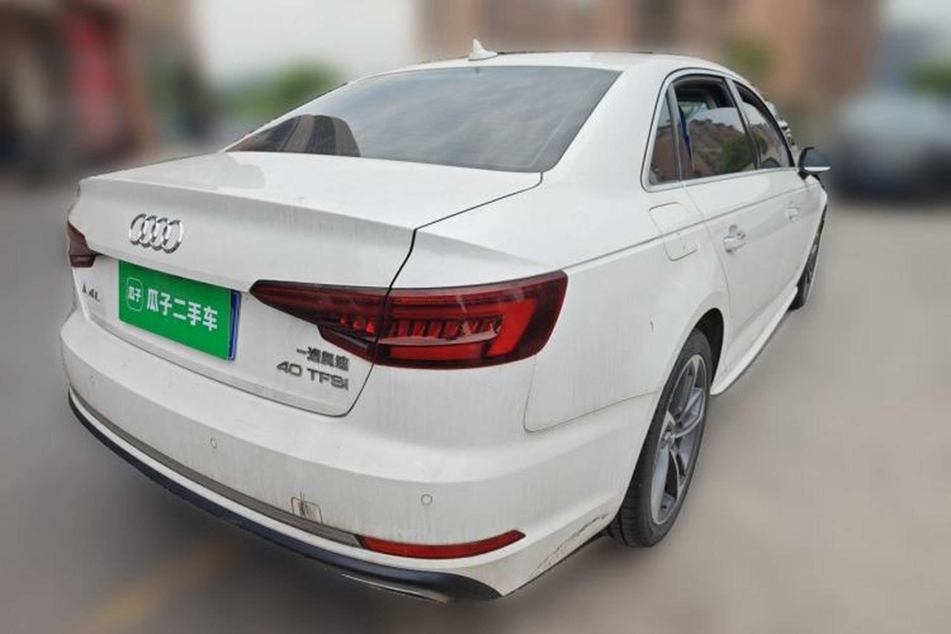 Used Audi A4L 2019 40 TFSI Ambition China VI Rear Right 45 Deg