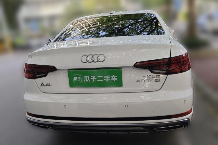 Used Audi A4L 2019 40 TFSI Fashion Edition China VI Emission Standard Rear