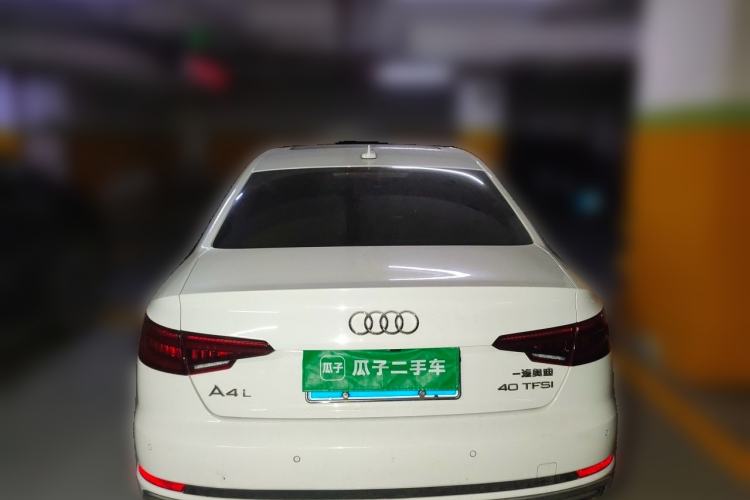 Used Audi A4L 2019 40 TFSI Fashion Edition China VI Emission Standard Rear