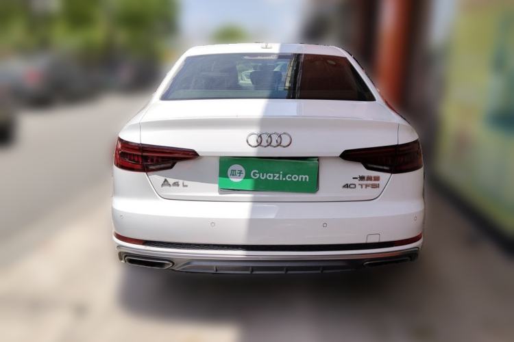 Used Audi A4L 2019 40 TFSI Fashion Edition China VI Emission Standard Rear
