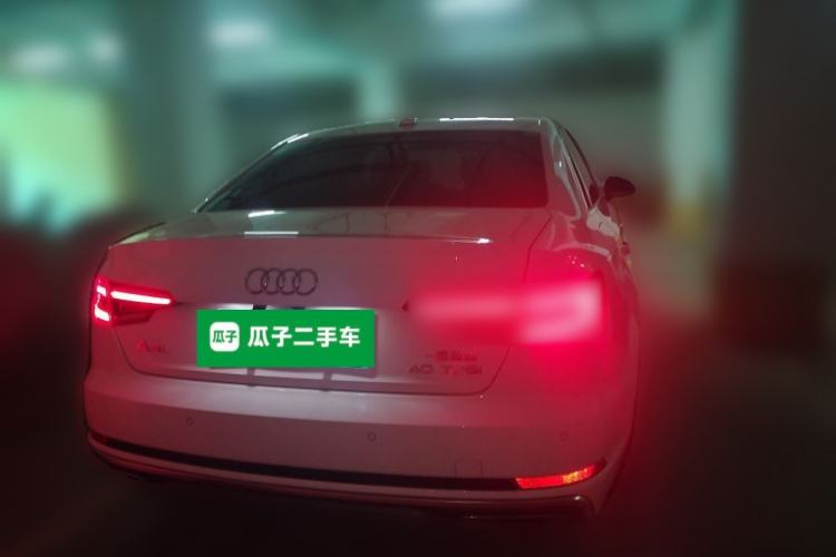 Used Audi A4L 2019 40 TFSI Fashion Edition China VI Emission Standard Rear