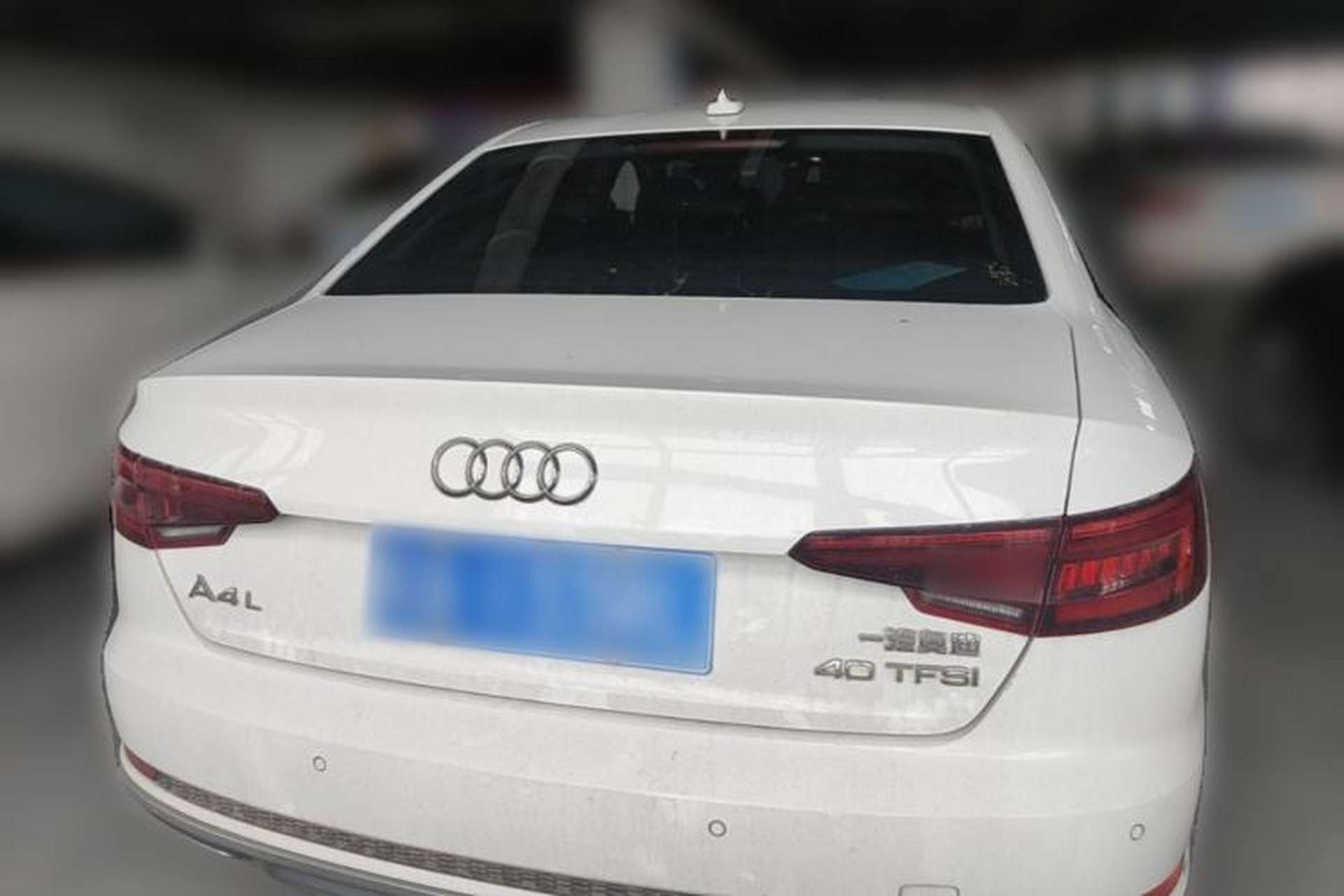 Used Audi A4L 2019 40 TFSI Fashion Edition China VI Emission Standard Rear