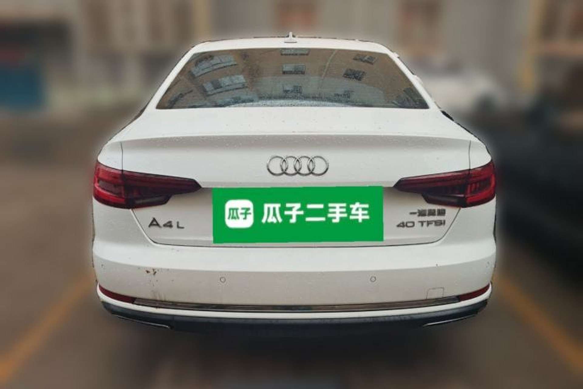 Used Audi A4L 2019 40 TFSI Fashion Edition China VI Emission Standard Rear